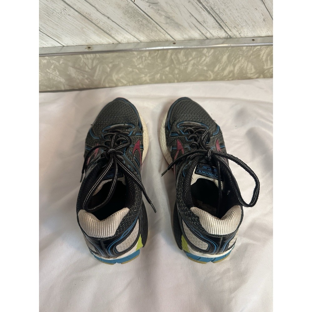 Brooks Adrenaline GTS 16 Women's Sz 8.5 B Medium Running Shoes Black Purple - Picture 2 of 10